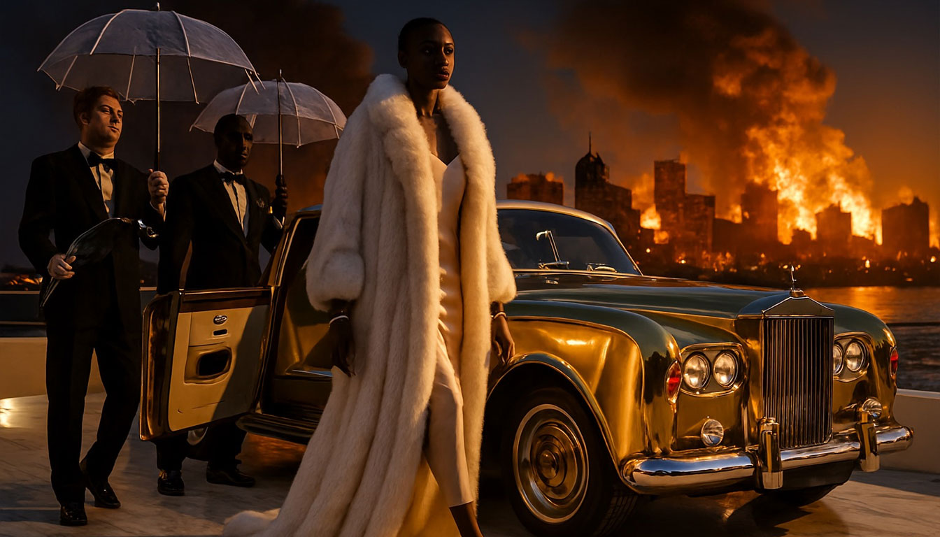 Gold Mafia Private Jet